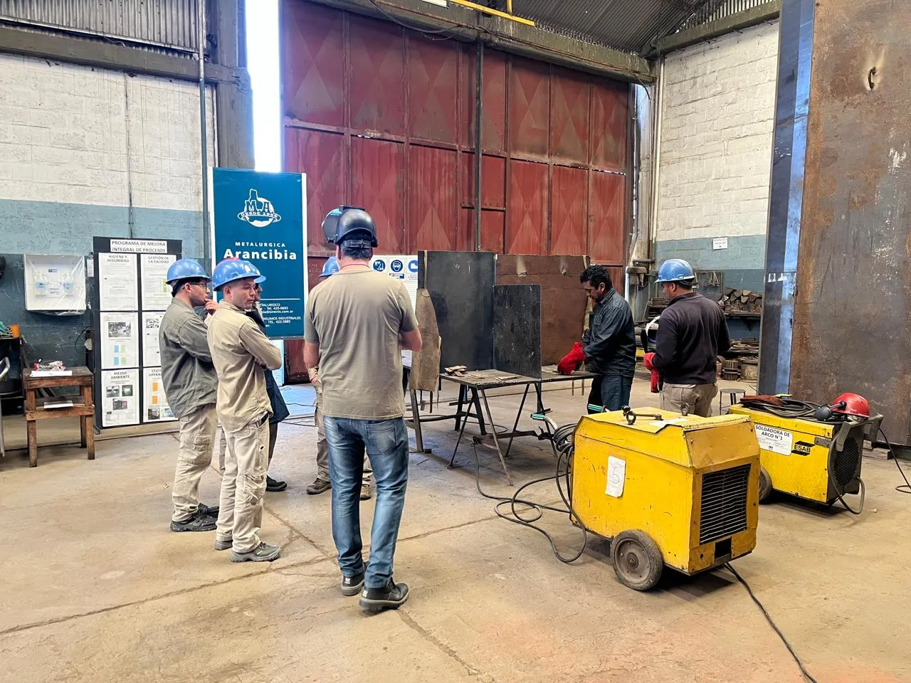 Capacitación en metalúrgica