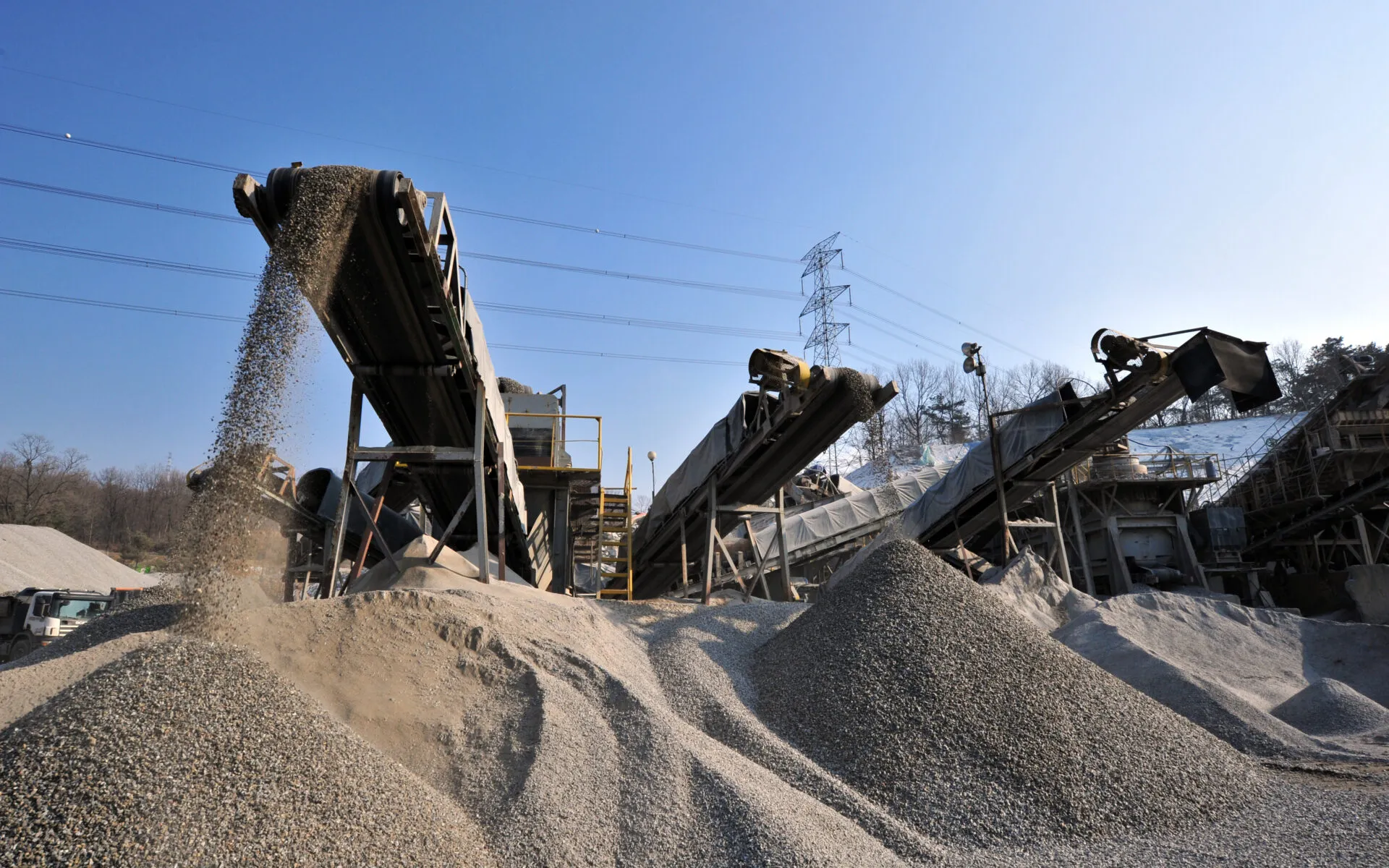 Plantas de áridos y clasificación